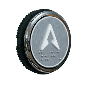 Круглая кнопка лифта с микропереключателем Брайля - Product Image 2