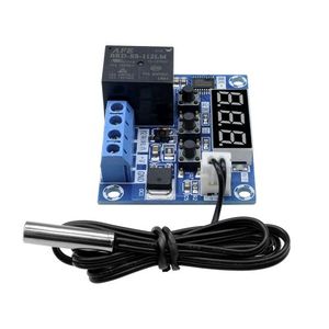 Placa de control de temperatura digital DC12V, interruptor de controlador de temperatura digital de alta precisión con sensor - Product Image 3