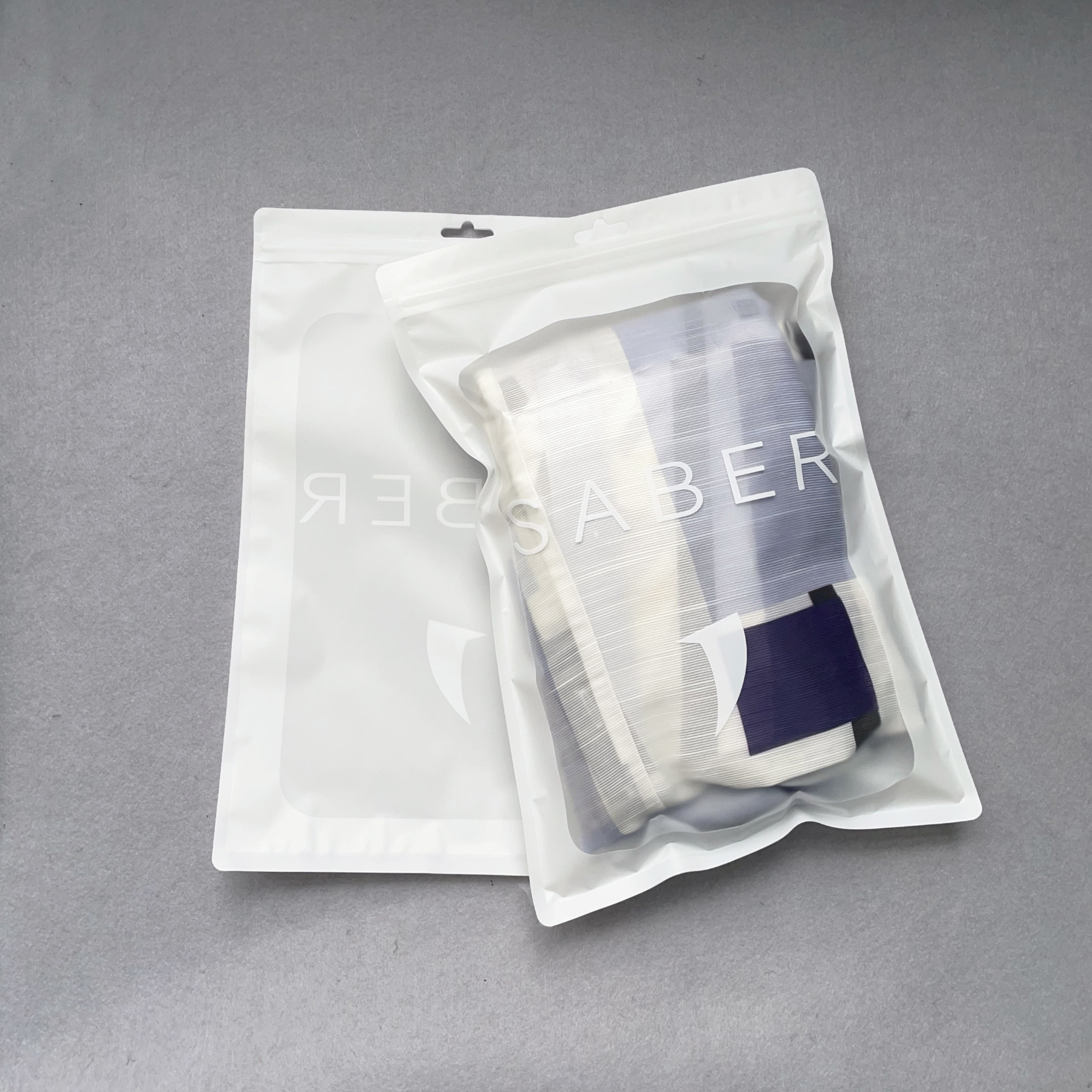 Ziplock Mylar Bag with one side window