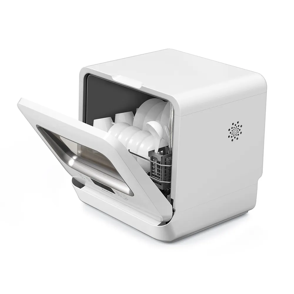 Otomatik bulaşık makinesi tezgah sıvı markalar konveyör tipi küçük akıllı bulaşık makinesi