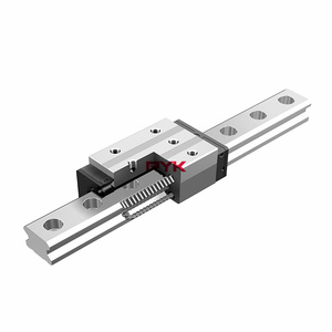 Guías lineales tipo rodillo de acero, Riel de rodamiento lineal para máquina cortadora, guías de rodadura de movimiento lineal - Product Image 5