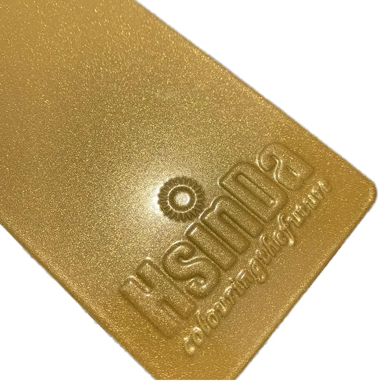 Hsinda Gold Color Solid Paint Powder Coating for Metal surface
