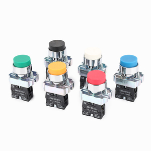 OEM und ODM XB2 Not-Aus-Schalter Flacher Druckknopf schalter mit 10A max. Aktuelle IP40-Ebene aus Metall und Kunststoff - Product Image 1