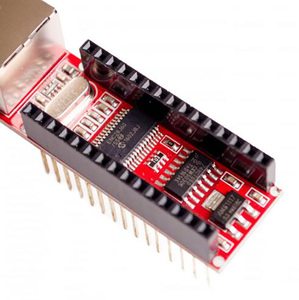 Nano V3 Ethernet Shield ENC28J60 Mikrochip HR911105A Ethernet Webserver Board Modul für Arduino Nano 3.0