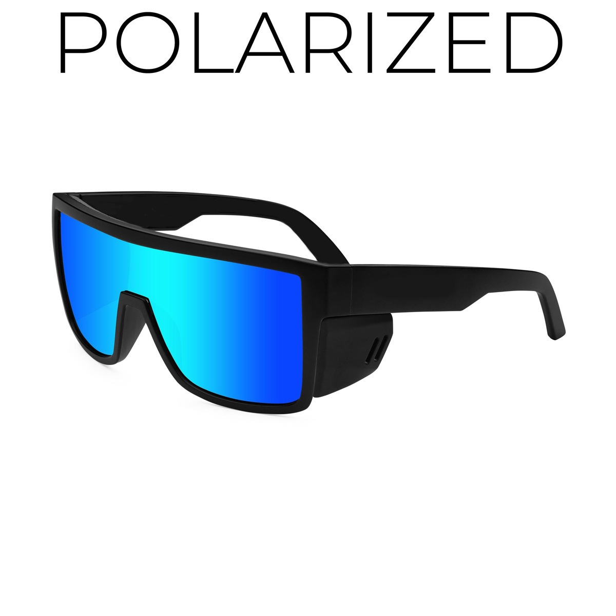 Noir Bleu Glace Polarisé
