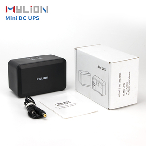 Черный аккумулятор резервный Mylion Mini DC UPS MU26 12 В 2 А 5200 мАч перезаряжаемый небольшой источник бесперебойного питания для Wi-Fi маршрутизатора - Product Image 6
