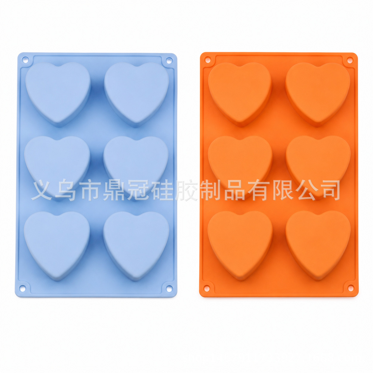 Heart-shaped cake