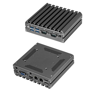 ICOOLAXミニPCデスクトップi5第5世代5200U2.2GHz8GbRamファンレス産業用コンピューターオフィスミニPC