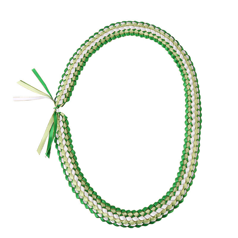 White, light green