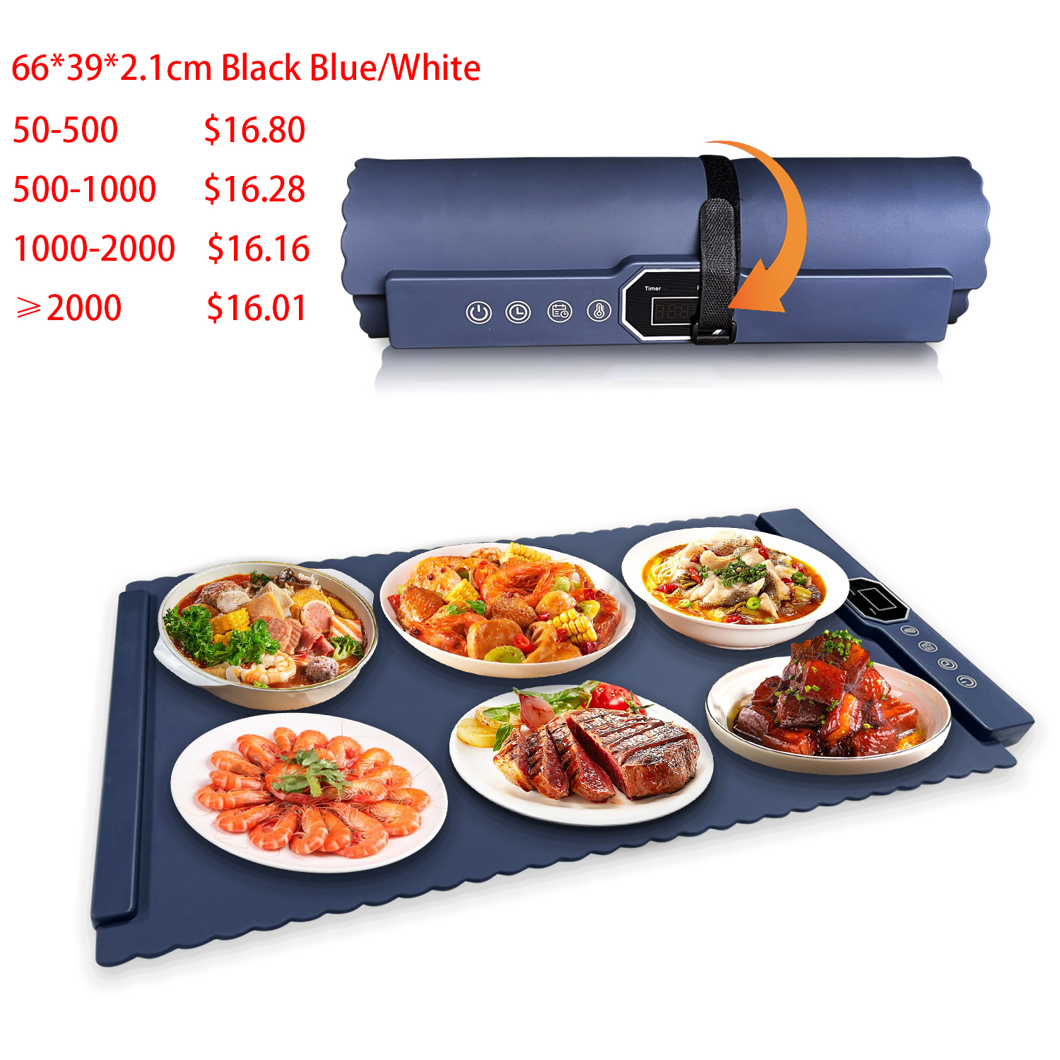 66*39*2.1ซม. 250W/85V-260V