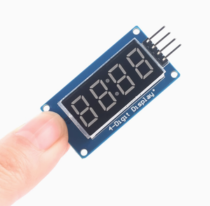 TM1637 4 bit digitale modulo Display a LED 7 segmento 0.36 pollici orologio rosso tubo anodo quattro seriale Driver di bordo offerta calda - Product Image 1