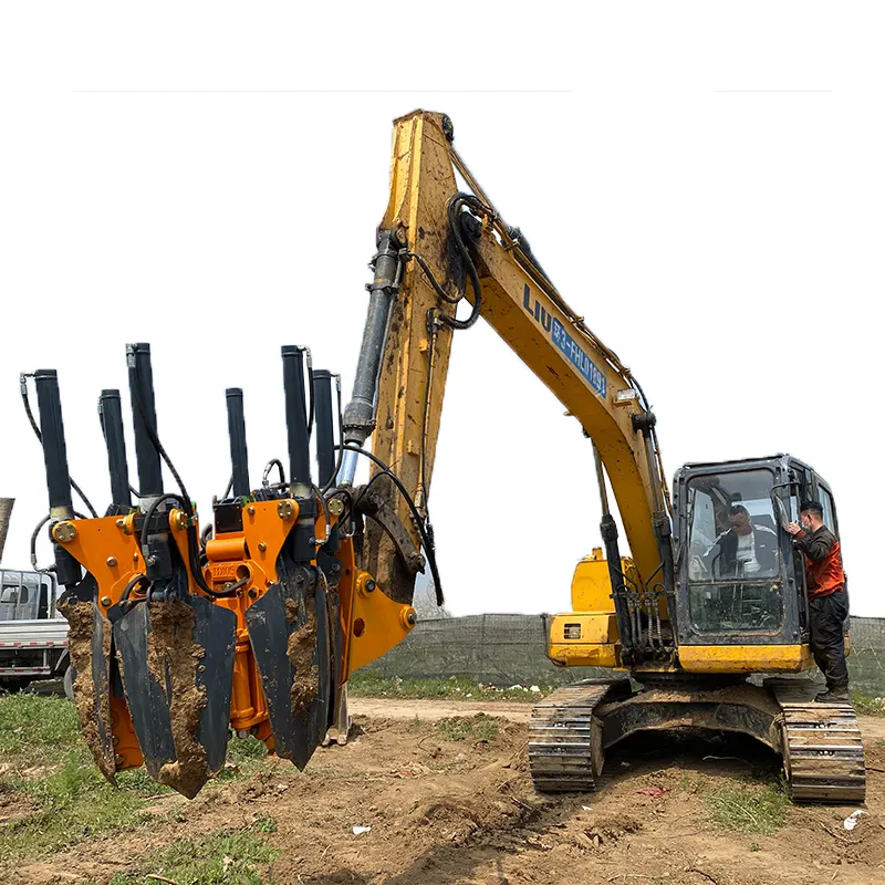 Rifornimento della fabbrica da giardino albero in movimento macchina Transplanter per escavatore albero vanga per scavare albero