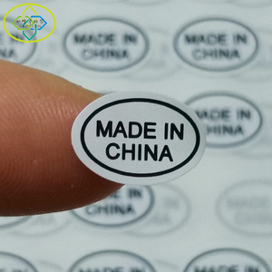 Sheet Format Coated Paper <strong>Oval</strong> Shape Customized Made in China Stickers - Product Image 3
