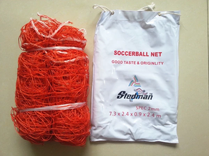 Rete da calcio in polietilene HDPE da 2mm per 5 persone rete da calcio 3m x 2m a rete di forma quadrata con nodo - Product Image 6