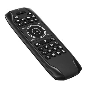 通用Hoinskey G7V pro语音遥控电视USB可充电背光键盘G7智能电视2.4G无线空中鼠标 - Product Image 1