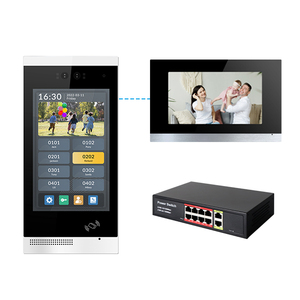 Sistema de intercomunicación de video IP con pantalla táctil de gama alta de 10 pulgadas Tuya Control remoto inalámbrico Cámara HD Intercomunicador bidireccional para apartamento - Product Image 6
