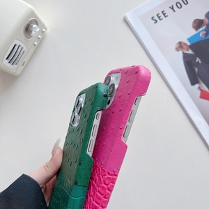 เคสโทรศัพท์มือถือฝาปิดครึ่งคุณภาพสูงมีลายจระเข้ฝาครอบโทรศัพท์ PC แบบแข็งสไตล์หลากสี - Product Image 2