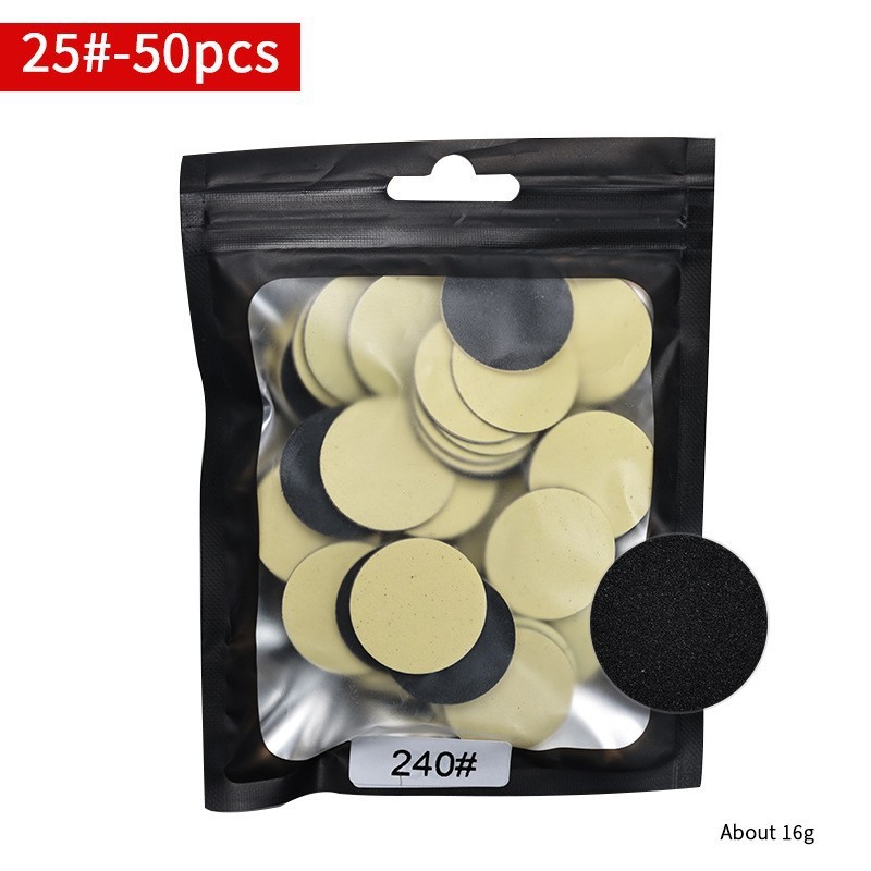 240# Disque de ponçage noir 25 mm