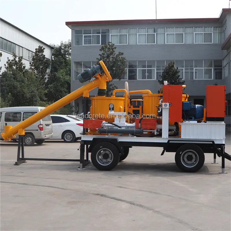 high quality mud grout batching plant station production equipment sales
