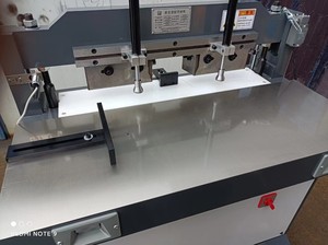 QK-730 Heavy <strong>Duty</strong> Flatbed Semi-Auto Hydraulic Paper Envelope Pouching Die Cutting Machine / Kraft Brown Envelope <strong>Cutter</strong> - Product Image 5