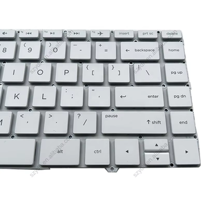 Original QWERTY US English With Backlit Laptop <strong>Keyboard</strong> for HP Spectre 13-AF 13-AF010CA 13-AF012DX 13-AF051NR SN7162BL1 White - Product Image 5