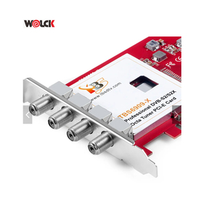 TBS 6909X 6209SE V2 DVB-S2/S2X 8 Tuner PCIe kart dijital uydu alıcısı IPTV akış kartı FTA - Product Image 1