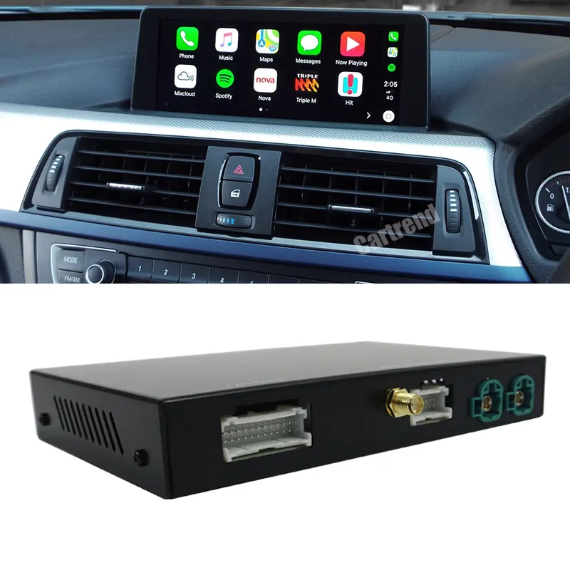 Andream-wireless CarPlay activator décodeur, pour M3 F80 2014 à 2016, avec système NBT, adaptateur automatique, interface apple carplay, ios 13, iphone airplay, fonctionne avec apple CarPlay/Android auto