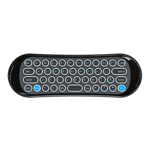 T120M Mic Gyro QWERTY-Tastatur 15 Tasten IR-Lernen USB-Dongle 2,4 GHz Wireless Air Mouse Sprach fernbedienung