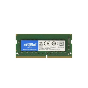 CT4G4SFS8266 PC RAM 4GB <strong>Single</strong> DDR4 2666 Mbps <strong>SODIMM</strong> 260-Pin Memory - Product Image 1