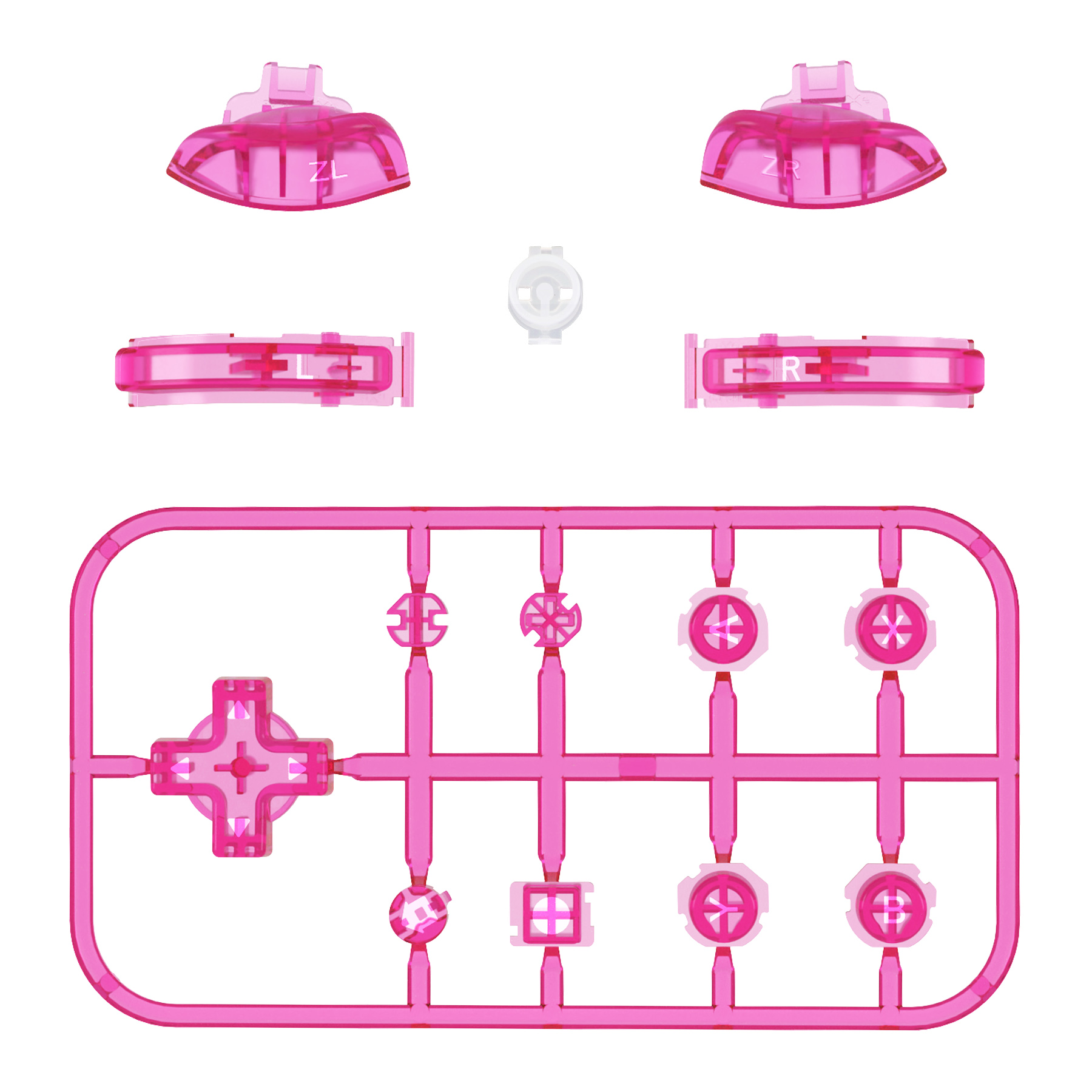 Crystal Clear Candy Pink HL544WS