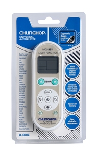 Chunghop Q-001E <strong>LCD</strong> <strong>Display</strong> Universal Air Conditioner <strong>Remote</strong> <strong>Control</strong> Adjust a Sleep <strong>Remote</strong> <strong>Control</strong>