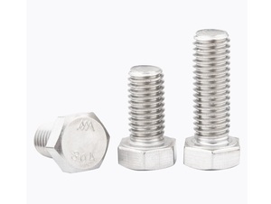 สกรูหัวหกเหลี่ยมสแตนเลสเกลียว18-8 B18.2.1 - Product Image 4