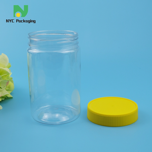 450g Peanut Bean Container <strong>Coffee</strong> Bean Plastic Bottle Wide Month Customized Food Package Bottle with Custom Colors Cover - Product Image 5