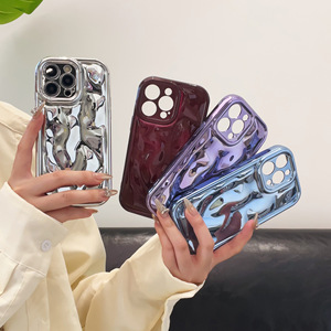 เคสโทรศัพท์มือถือลายอุกกาบาตสีบริสุทธิ์สำหรับ iPhone 16 PRO MAX เคสนิ่ม - Product Image 3