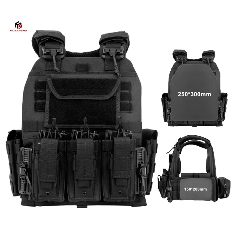 Venta caliente Plate Carrier Chalecos Tactico Quick Release Tactical Defense Chaleco protector Armor Vest