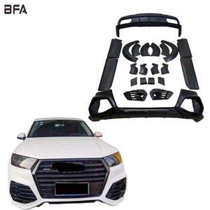Audi Q7 için vücut kiti Q7 yükseltilmiş abt tarzı ön ve arka tampon geniş gövde kiti 17-19Q7 - Product Image 1