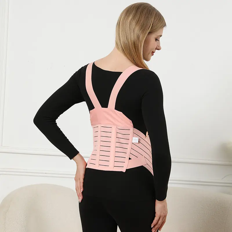 Novo design atualizado mulheres grávidas ajustável suporte traseiro cinto maternidade barriga banda com estilingue