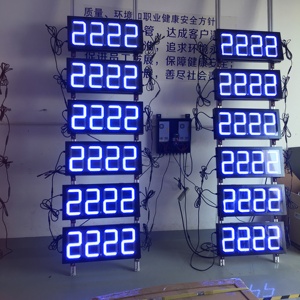 8-Zoll-<span class=keywords><strong>4</strong></span>-stellige <span class=keywords><strong>7</strong></span>-<span class=keywords><strong>Segment</strong></span>-<span class=keywords><strong>LED</strong></span>-Anzeige für Tankstellen-Preis schilder - Product Image 3