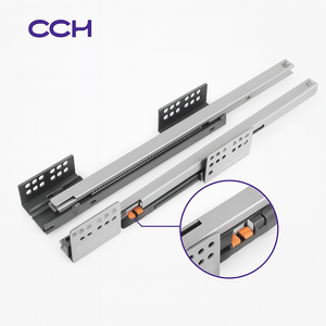 Correderas de Cajón de Doble Pared con Cierre Suave Automático, Sistema de Apertura por Presión, Cajón Metálico Delgado para Muebles de Cocina - Product Image 6