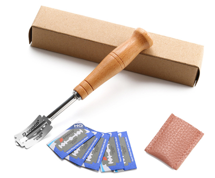 Lame pan Premium con 5 reemplazos de la cuchilla