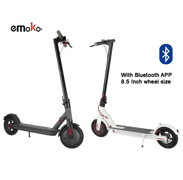 Emoko électrique scooter adultes L'UE entrepôt hors route rapide pour T4 8.5 pouces pliable 350w 7.5ah e-scooter soutenir l'expédition de baisse