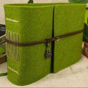 Customized Felt <strong>Book</strong> Cover Printing Felt Cover with Felt <strong>Book</strong> Notebook Artificial Wool Cover Handmade Felt <strong>Book</strong> - Product Image 5