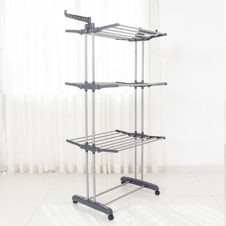 Double colonne triple couche grise