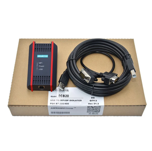 PLCプログラミングケーブル6ES7972-0CB20-0XA0 0CB20 S7-200/300/400 USB-MPI絶縁MPI/PPIアダプター用 - Product Image 1