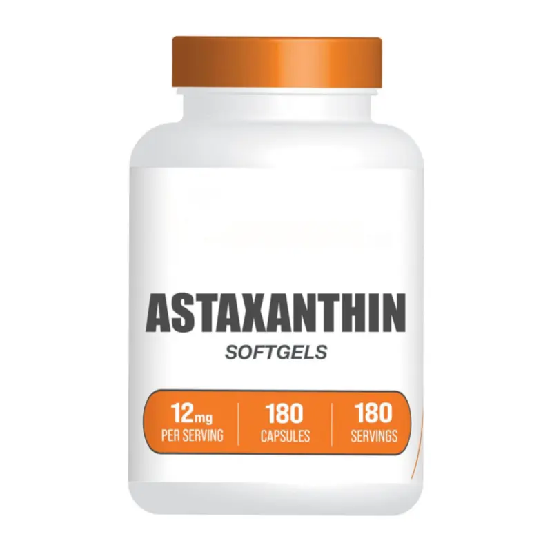 Suplemento de antioxidantes de astaxantina Softgels-Suplementos para los ojos para mujeres y hombres Admite la personalización de logotipos y etiquetas