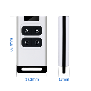Lerncode Universal 4 Tasten Replizieren Duplikator Anti-Diebstahl-Alarm Lichts teuerung Smart Home Appliance Fernbedienung
