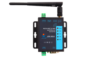 Convertidores Modbus de 1 puerto RS485 / RS232 a WiFi, 1 puerto Ethernet RJ45 RTU a Modbus TCP, 1 puerto