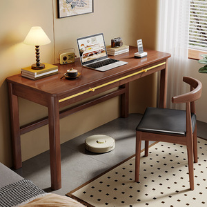 Modern <strong>Simple</strong> Solid Wood Desktop <strong>Computer</strong> <strong>Desk</strong> 50 Wide Office Writing <strong>Desk</strong> for Small Apartment Modular Home Bedroom Furniture - Product Image 5