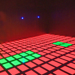 Il popolare programma DMX di puntelli 64 pixel interattivo led dance floor tile gioco sensibile alla pressione per i giochi per bambini - Product Image 1