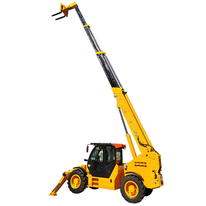 13 Metre bom Heave 5ton yük teleskopik Forklift 4WD Telehandler ile EPA dizel motor teleskopik işleyici - Product Image 3